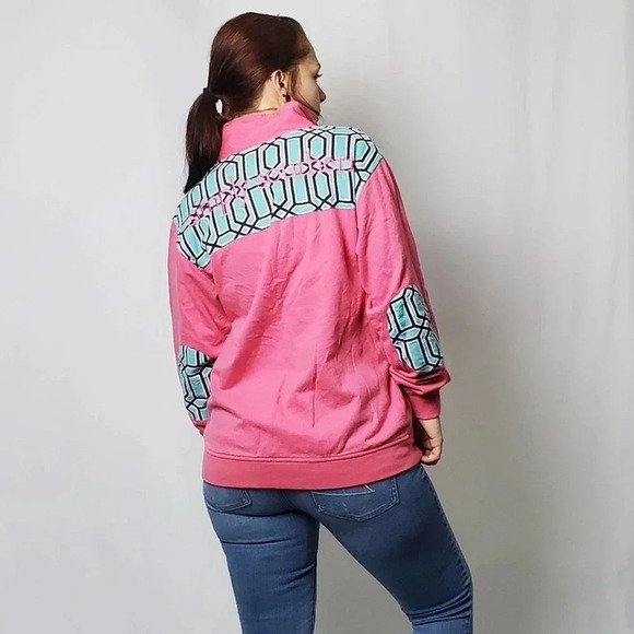Simply Southern Pink Logo Quarter Zip Sweatshirt - S - Picture 5 of 10
